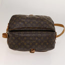 LOUIS VUITTON Monogram Saumur 35 Shoulder Bag M42254 LV Auth ep9649-5