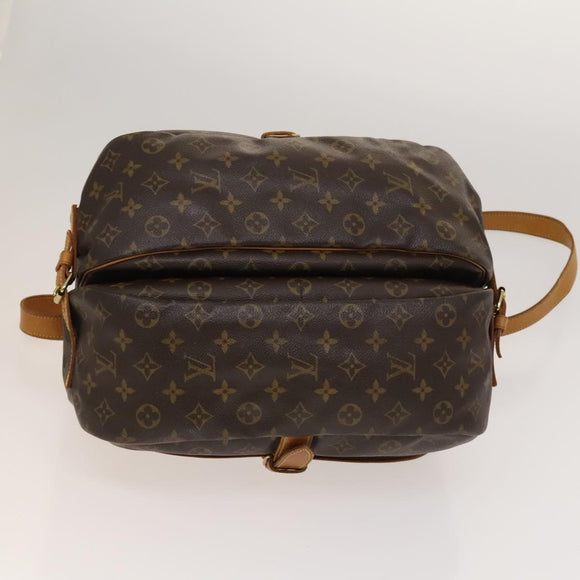 LOUIS VUITTON Monogram Saumur 35 Shoulder Bag M42254 LV Auth ep9649