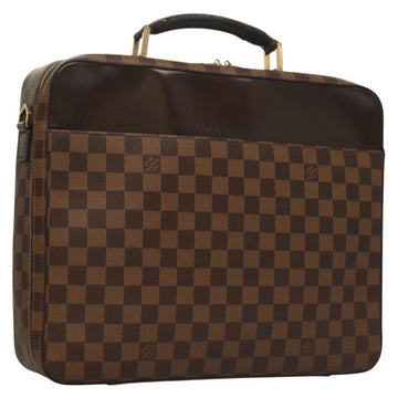 LOUIS VUITTON Damier Ebene Porto Ordinatur Sabana Bag 2way N58020 Auth ep9654