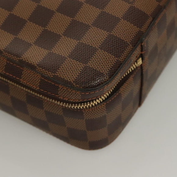 LOUIS VUITTON Damier Ebene Porto Ordinatur Sabana Bag 2way N58020 Auth ep9654