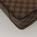 LOUIS VUITTON Damier Ebene Porto Ordinatur Sabana Bag 2way N58020 Auth ep9654-16
