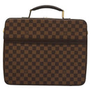 LOUIS VUITTON Damier Ebene Porto Ordinatur Sabana Bag 2way N58020 Auth ep9654-2
