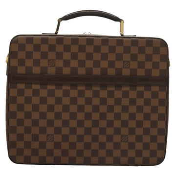 LOUIS VUITTON Damier Ebene Porto Ordinatur Sabana Bag 2way N58020 Auth ep9654 - 0