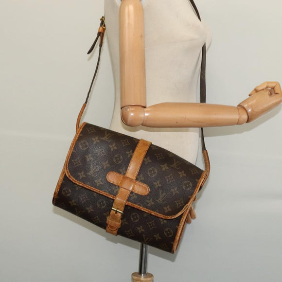 LOUIS VUITTON Monogram Marne Shoulder Bag M51369 LV Auth ep9660