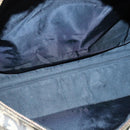 Christian Dior Trotter Canvas Boston Bag Navy Gold Auth ep9664-10