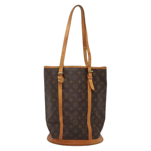 LOUIS VUITTON Monogram Bucket GM Shoulder Bag M42236 LV Auth ep9670