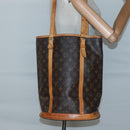 LOUIS VUITTON Monogram Bucket GM Shoulder Bag M42236 LV Auth ep9670-21