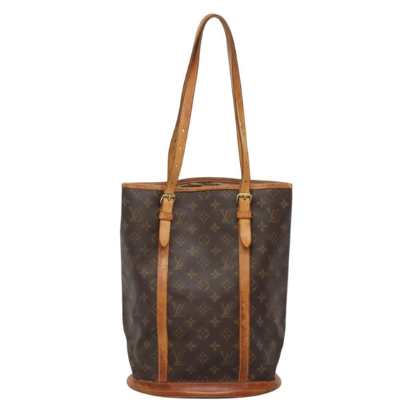 LOUIS VUITTON Monogram Bucket GM Shoulder Bag M42236 LV Auth ep9670