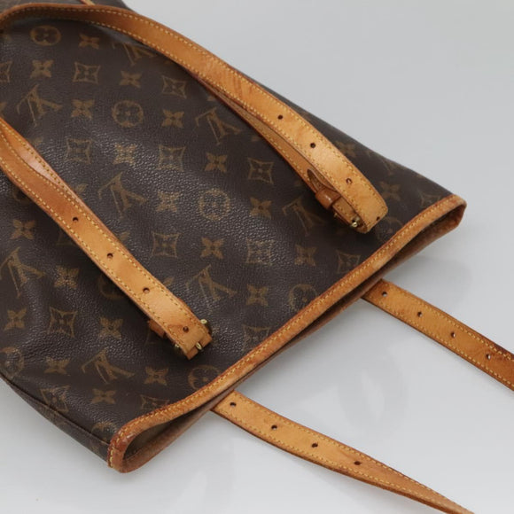LOUIS VUITTON Monogram Bucket GM Shoulder Bag M42236 LV Auth ep9670