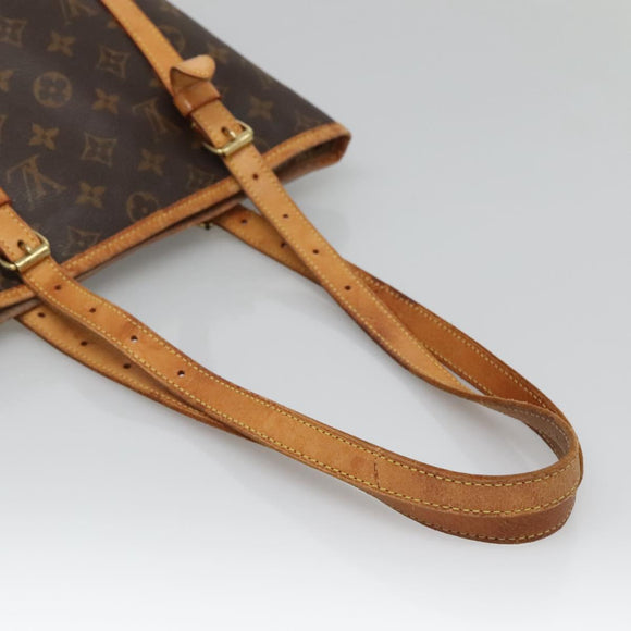 LOUIS VUITTON Monogram Bucket GM Shoulder Bag M42236 LV Auth ep9670