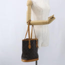 LOUIS VUITTON Monogram Bucket PM Shoulder Bag M42238 LV Auth ep9673-23