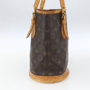 LOUIS VUITTON Monogram Bucket PM Shoulder Bag M42238 LV Auth ep9673-4