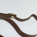 Burberrys Nova Check Shoulder Bag PVC Leather Beige Gold Auth ep9677-8