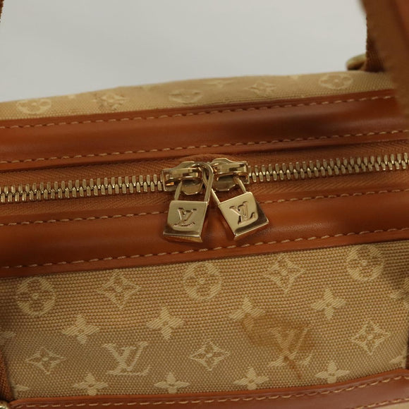 LOUIS VUITTON Monogram Mini Josephine PM Hand Bag Beige M92416 LV Auth ep9687