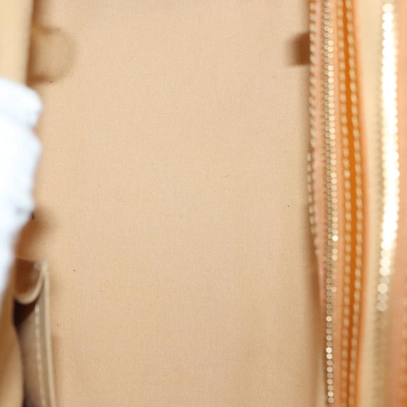 LOUIS VUITTON Monogram Mini Josephine PM Hand Bag Beige M92416 LV Auth ep9687