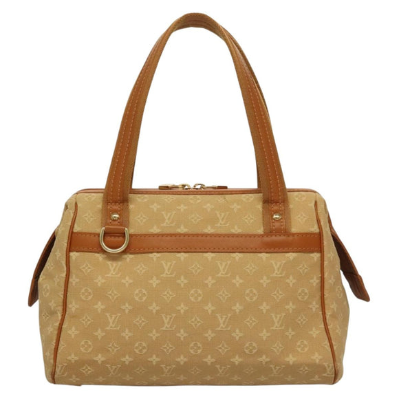 LOUIS VUITTON Monogram Mini Josephine PM Hand Bag Beige M92416 LV Auth ep9687