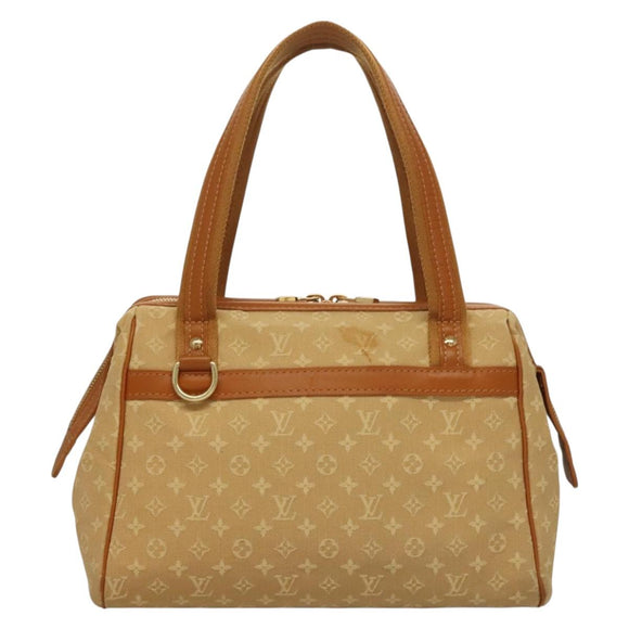 LOUIS VUITTON Monogram Mini Josephine PM Hand Bag Beige M92416 LV Auth ep9687