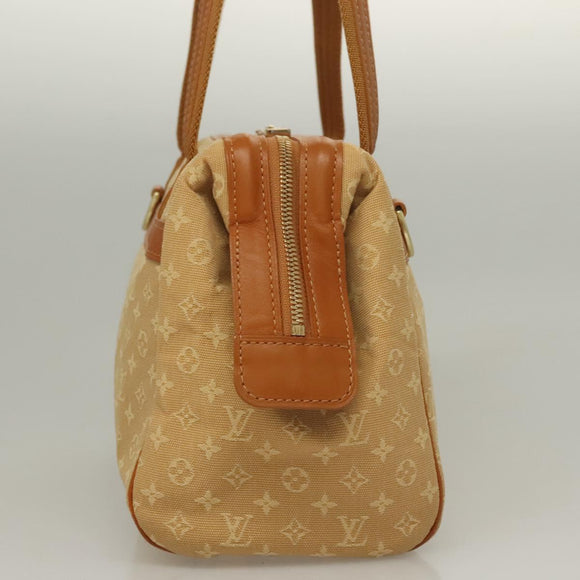LOUIS VUITTON Monogram Mini Josephine PM Hand Bag Beige M92416 LV Auth ep9687