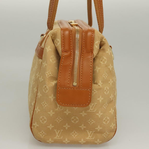 LOUIS VUITTON Monogram Mini Josephine PM Hand Bag Beige M92416 LV Auth ep9687