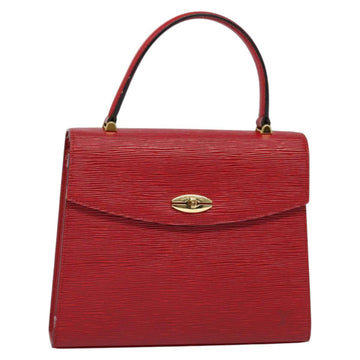 LOUIS VUITTON Epi Malesherbes Hand Bag Red M52377 LV Auth ep9689
