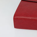 LOUIS VUITTON Epi Malesherbes Hand Bag Red M52377 LV Auth ep9689-8