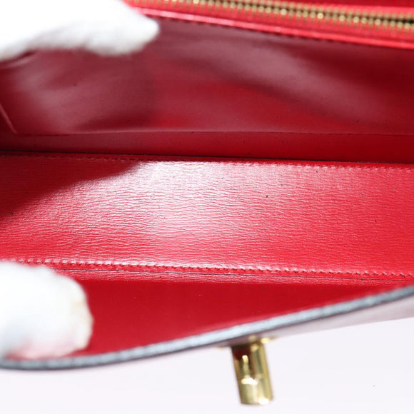 LOUIS VUITTON Epi Malesherbes Hand Bag Red M52377 LV Auth ep9689