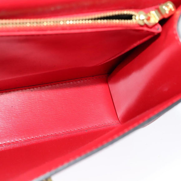 LOUIS VUITTON Epi Malesherbes Hand Bag Red M52377 LV Auth ep9689