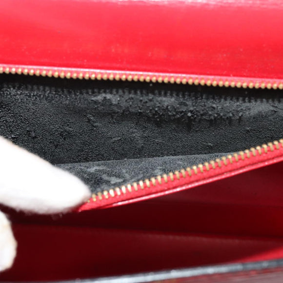 LOUIS VUITTON Epi Malesherbes Hand Bag Red M52377 LV Auth ep9689