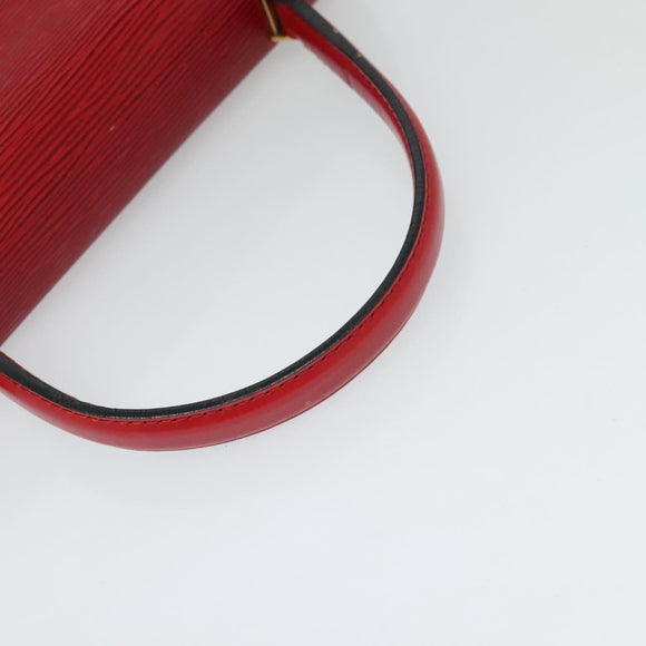 LOUIS VUITTON Epi Malesherbes Hand Bag Red M52377 LV Auth ep9689