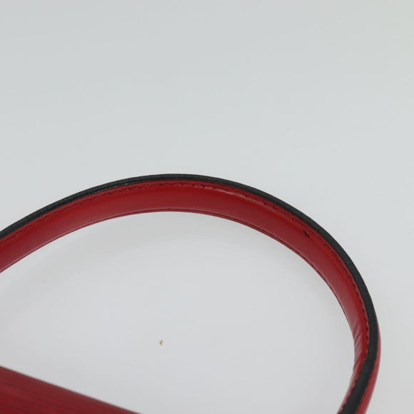 LOUIS VUITTON Epi Malesherbes Hand Bag Red M52377 LV Auth ep9689