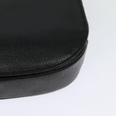 Burberrys Shoulder Bag Leather Black Gold Auth ep9691-16