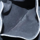 BALENCIAGA Navy Kabas Hand Bag Leather Navy Silver Auth ep9709-10