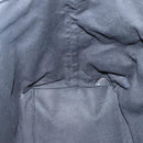 BALENCIAGA Navy Kabas Hand Bag Leather Navy Silver Auth ep9709-9