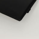 GUCCI Clutch Bag Nylon Black Gold Auth ep9712-16