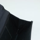 GUCCI Clutch Bag Nylon Black Gold Auth ep9712-18