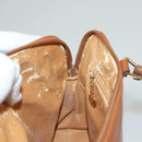 GUCCI Hand Bag Leather Brown Gold 000 2214 0290 Auth ep9714-21