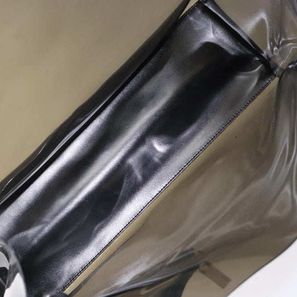 GUCCI Bamboo Hand Bag Vinyl Brown 002 1013 1011 Auth ep9723