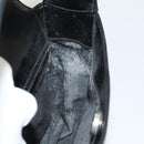 GUCCI Shoulder Bag Patent leather Black Silver 007 0249 Auth ep9726-18