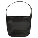GUCCI Shoulder Bag Patent leather Black Silver 007 0249 Auth ep9726-2