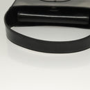 GUCCI Shoulder Bag Patent leather Black Silver 007 0249 Auth ep9726-7