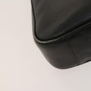 GUCCI Bamboo Hand Bag Leather Black Gold 001 2113 1638 Auth ep9730-14