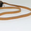 Christian Dior Shoulder Bag PVC Canvas Black Gold Auth ep9735-7