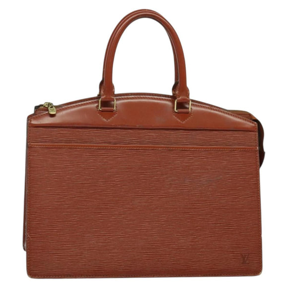 LOUIS VUITTON Epi Riviera Hand Bag Brown M48183 LV Auth ep9737