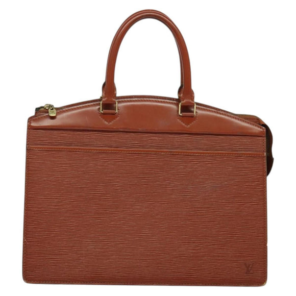 LOUIS VUITTON Epi Riviera Hand Bag Brown M48183 LV Auth ep9737