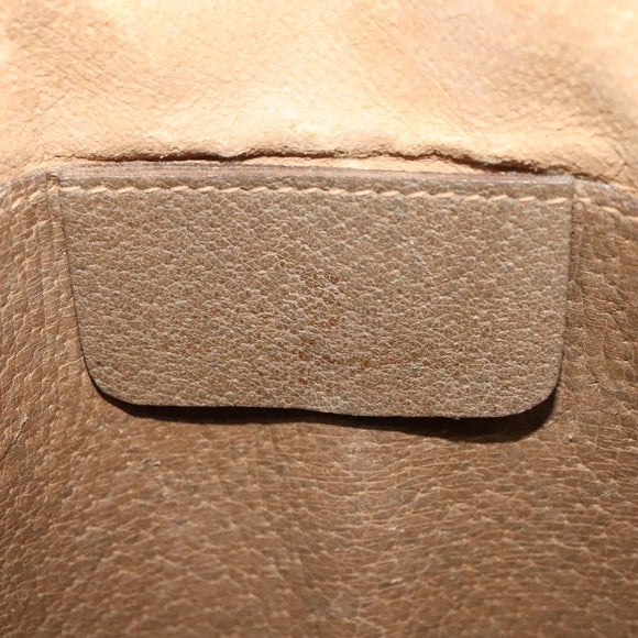 GUCCI GG Supreme Web Sherry Line Bag PVC Beige Gold 904 02 047 Auth ep9738