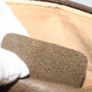 GUCCI GG Supreme Web Sherry Line Bag PVC Beige Gold 904 02 047 Auth ep9738-12