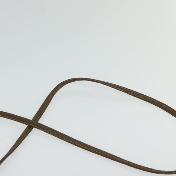 GUCCI GG Supreme Web Sherry Line Bag PVC Beige Gold 904 02 047 Auth ep9738