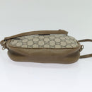 GUCCI GG Plus Supreme Shoulder Bag PVC Beige Gold Auth ep9746-5