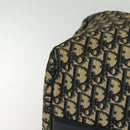 Christian Dior Trotter Canvas Boston Bag Navy Silver Auth ep9747-10