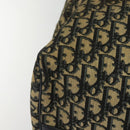 Christian Dior Trotter Canvas Boston Bag Navy Silver Auth ep9747-12